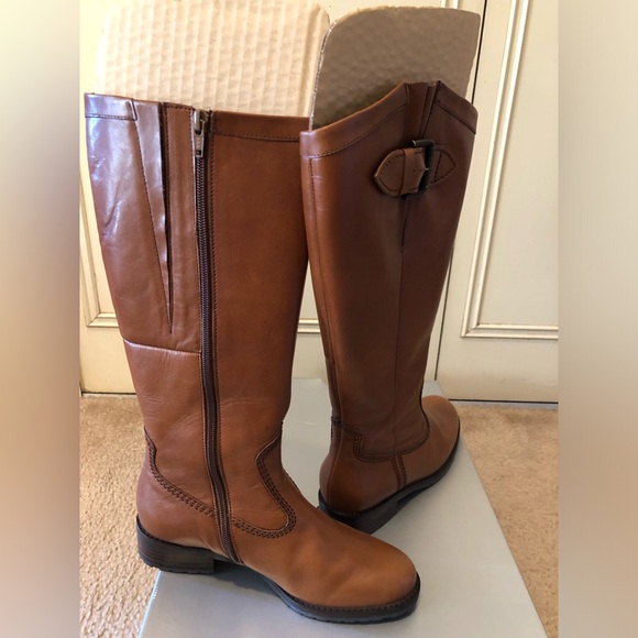 💖💖💖Gabor Wide Calf Leather Boots - Picture 2 of 8